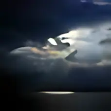 Reflet de nuages dans l'Astarac — Paul Bracey